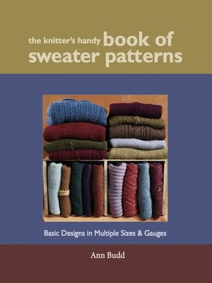 cover image of The Knitter's Handy Book of Sweater Patterns